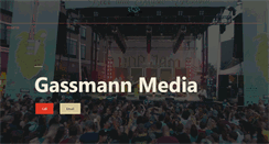 Desktop Screenshot of gassmann-media.com