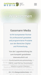 Mobile Screenshot of gassmann-media.de